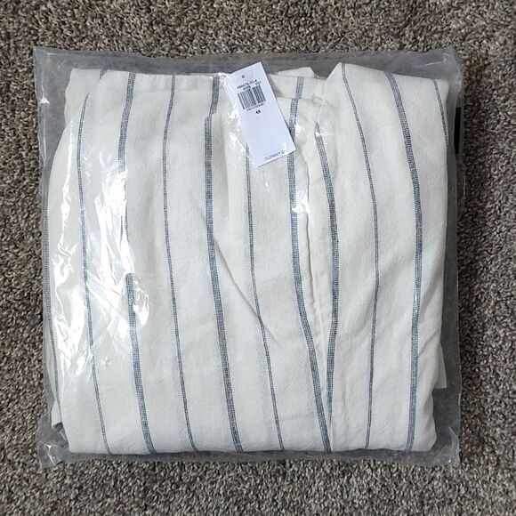 New With Tags Old Navy Size 4X Square-Neck Linen-Blend Mini Dress - Picture 5 of 7